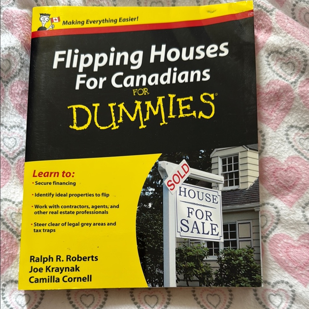 Flipping Houses For Canadians For Dummies Book